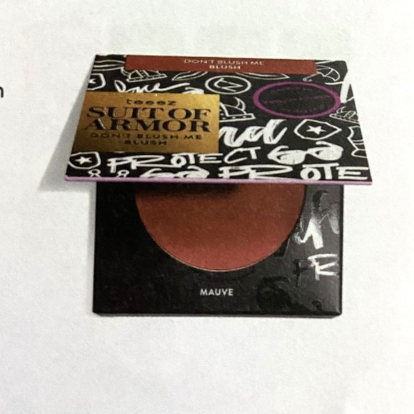 Teeez Cosmetics Suit of Armor Don't Blush me Blusher in Mauve - Picture 1 of 4